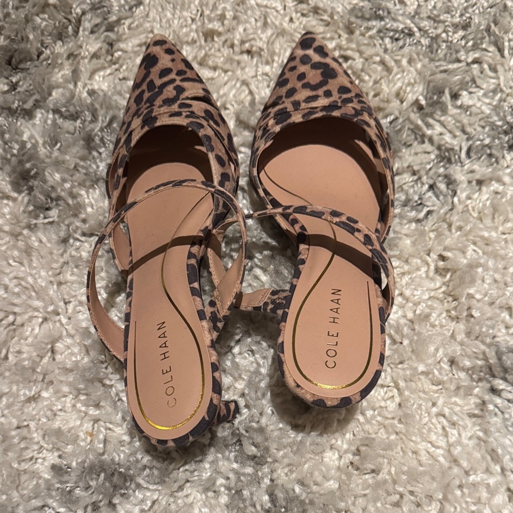 Cole Haan Women's Leopard Print Heels